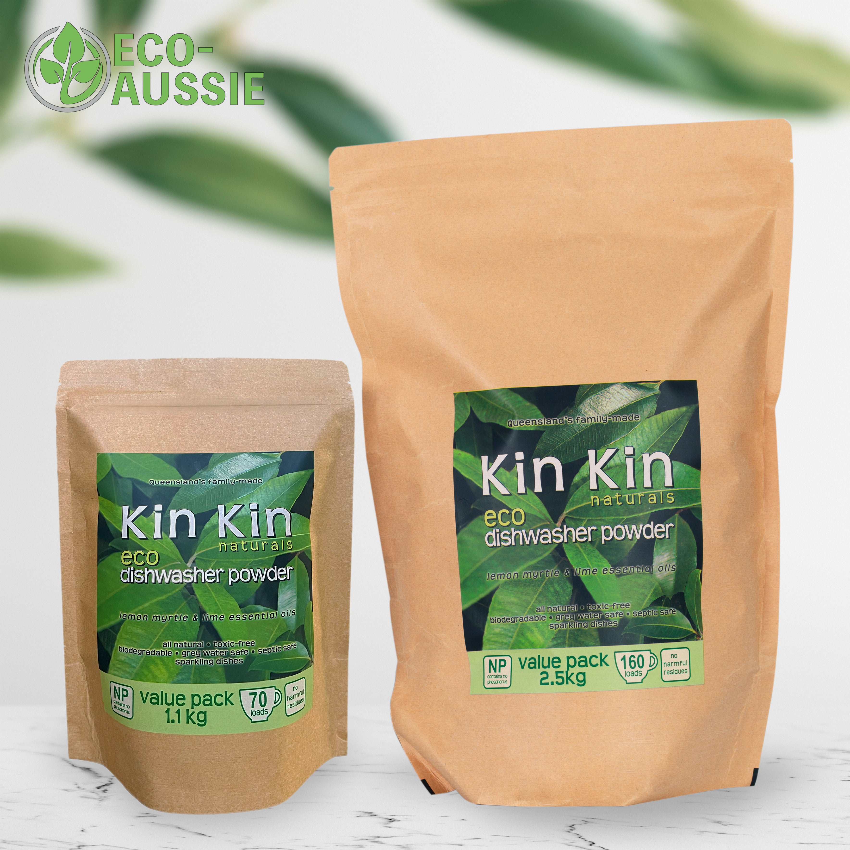 Kin Kin Naturals Eco Dishwasher Powder – ECO-AUSSIE