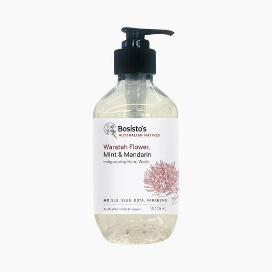 BOSITOS Hand Wash - Waratah Flower, Mint and Mandarin