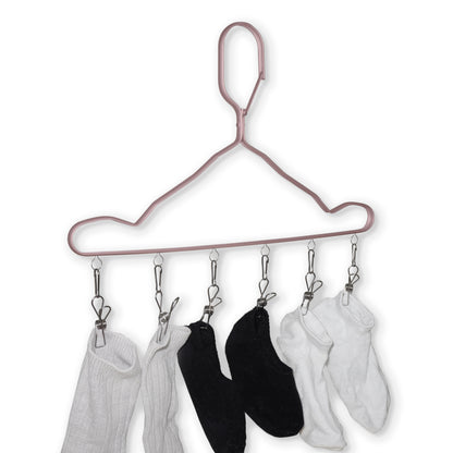 Premium Aluminium Coat Hanger with 6 pegs