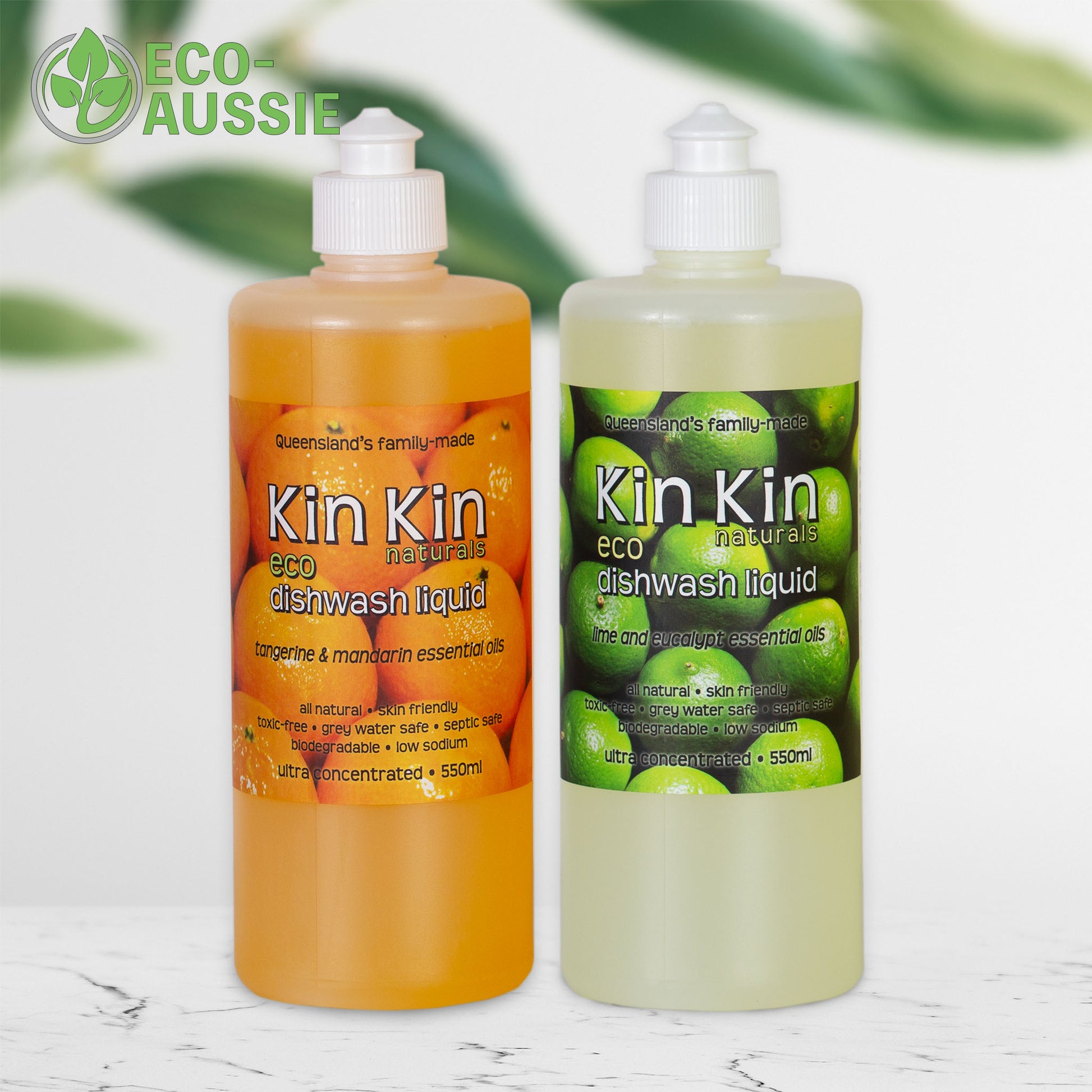 Kin Kin Naturals Eco Dishwashing Liquid 550ml – ECO-AUSSIE