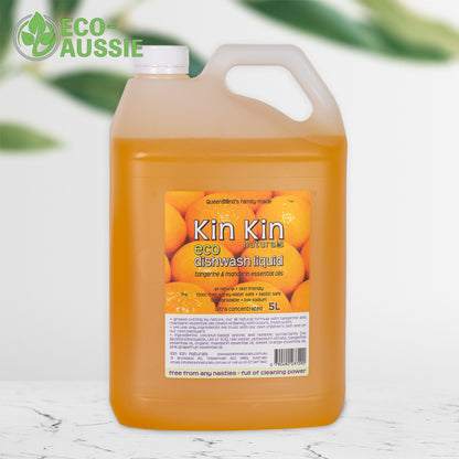 Kin Kin Naturals Eco Dishwashing Liquid 5L