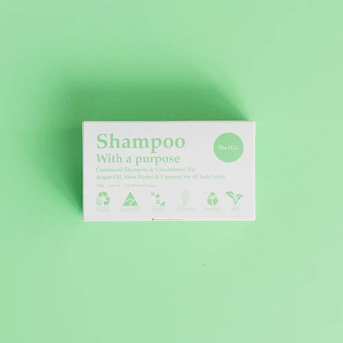 Shampoo With A Purpose Bar - The O.G. - For All Hair Types 135g